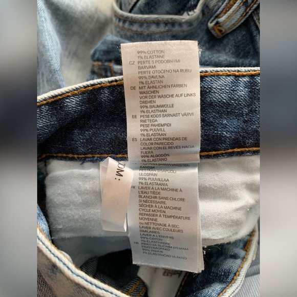 H&M Light Denim Blue Tapered Jeans for Boys - Picture 10 of 10